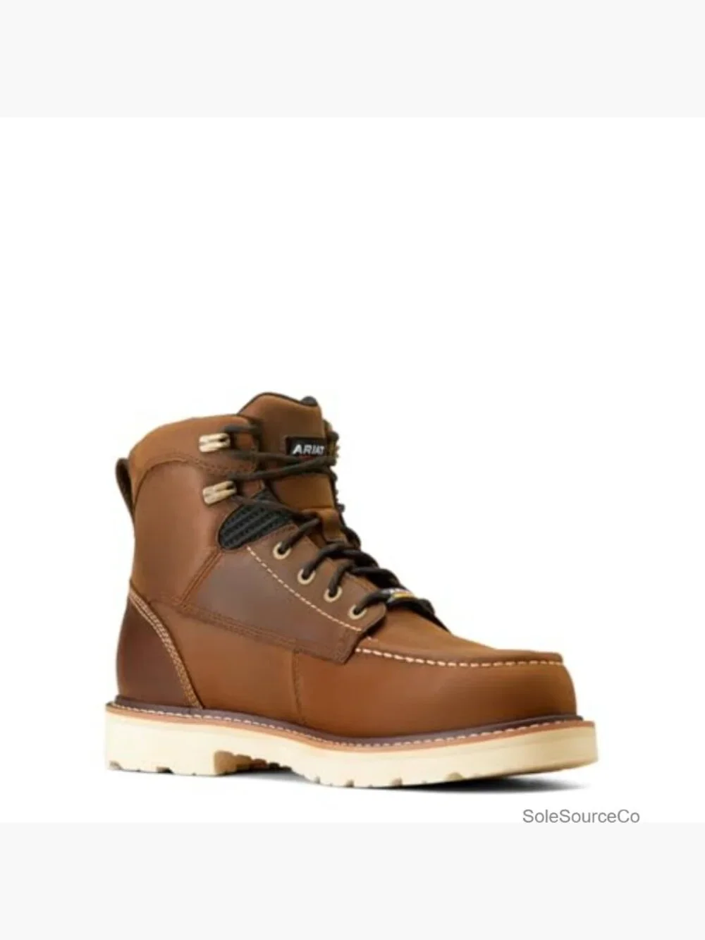 Waterproof Composite Toe Work Boots - Lace-Up Steel Toe Industrial Boots Men's